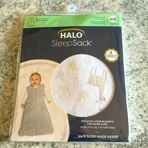 Halo Sleep Sack, size medium. 6 to 12 months, new in original packaging